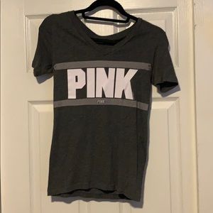 Gray Victoria’s Secret PINK T-Shirt